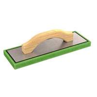 Green Foam Float, 12 x 4 x 3/4 Inch, Wood Handle BON83-102-B10 | ToolDiscounter