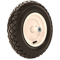 Wheelbarrow Replacement Wheel, Knobby Flat Free BON84-714-B5 | ToolDiscounter