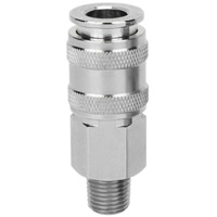 5 In 1 Universal Quick-Connect Coupler, 1/4 Male NPT MIL744 | ToolDiscounter