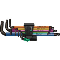 950 Spkl/9 Sm N Multicolour L-Key Set, Metric, Blacklaser WER05022089001 | ToolDiscounter